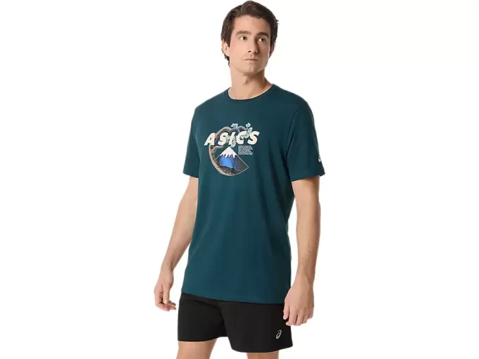 UNISEX ASICS OUTDOOR SHORT SLEEVE TEE UNISEX ASICS OUTDOOR SHORT SLEEVE TEE