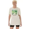 UNISEX ASICS RUN OUTSIDE CLUB SHORT SLEEVE TEE UNISEX ASICS RUN OUTSIDE CLUB SHORT SLEEVE TEE