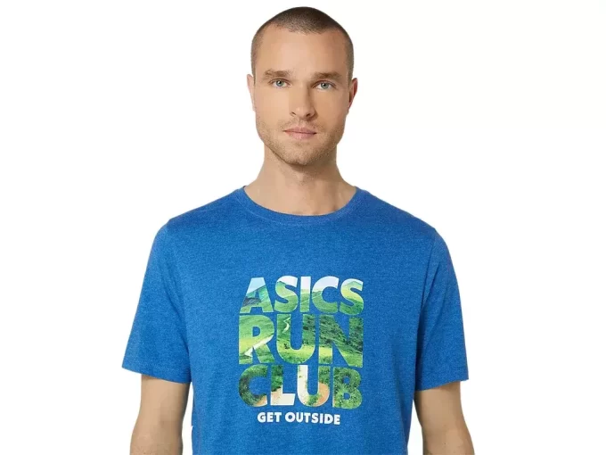 UNISEX ASICS RUN OUTSIDE CLUB SHORT SLEEVE TEE