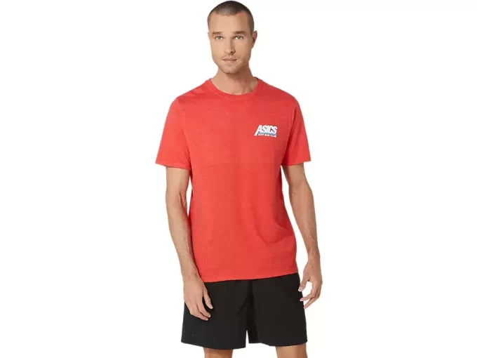 UNISEX ASICS SMSB 1977 RUN CLUB SHORT SLEEVE TEE UNISEX ASICS SMSB 1977 RUN CLUB SHORT SLEEVE TEE