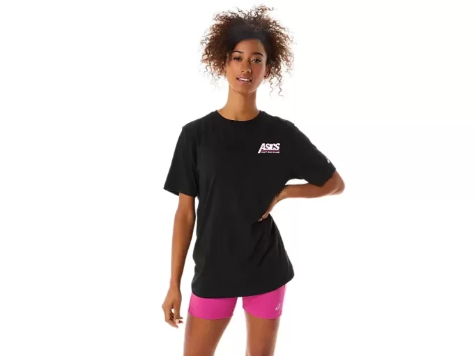 UNISEX ASICS SMSB 1977 RUN CLUB SHORT SLEEVE TEE UNISEX ASICS SMSB 1977 RUN CLUB SHORT SLEEVE TEE
