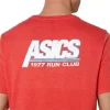 UNISEX ASICS SMSB 1977 RUN CLUB SHORT SLEEVE TEE UNISEX ASICS SMSB 1977 RUN CLUB SHORT SLEEVE TEE