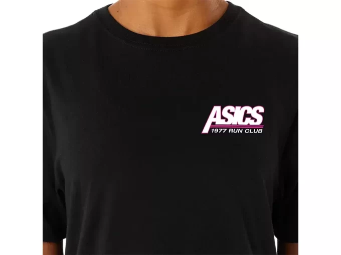 UNISEX ASICS SMSB 1977 RUN CLUB SHORT SLEEVE TEE UNISEX ASICS SMSB 1977 RUN CLUB SHORT SLEEVE TEE