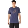 UNISEX ASICS SPIRAL a FILL TEE UNISEX ASICS SPIRAL a FILL TEE