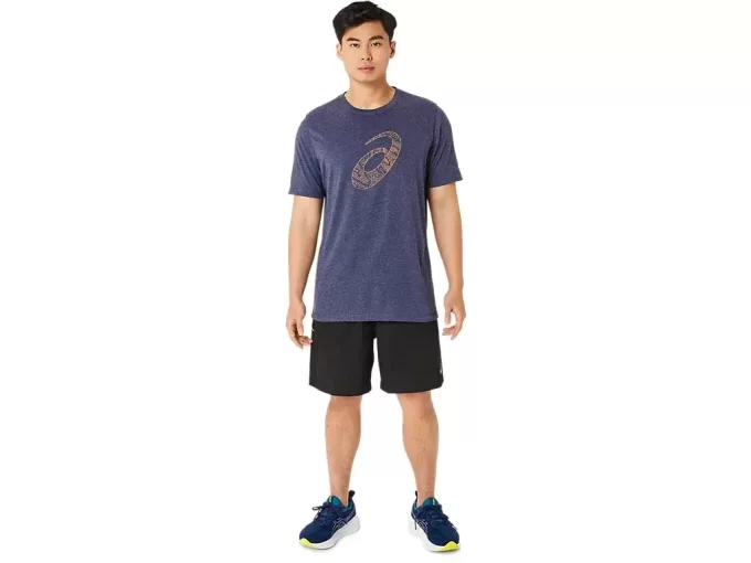 UNISEX ASICS SPIRAL a FILL TEE UNISEX ASICS SPIRAL a FILL TEE