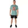 UNISEX ASICS WANDER SHORT SLEEVE TEE UNISEX ASICS WANDER SHORT SLEEVE TEE