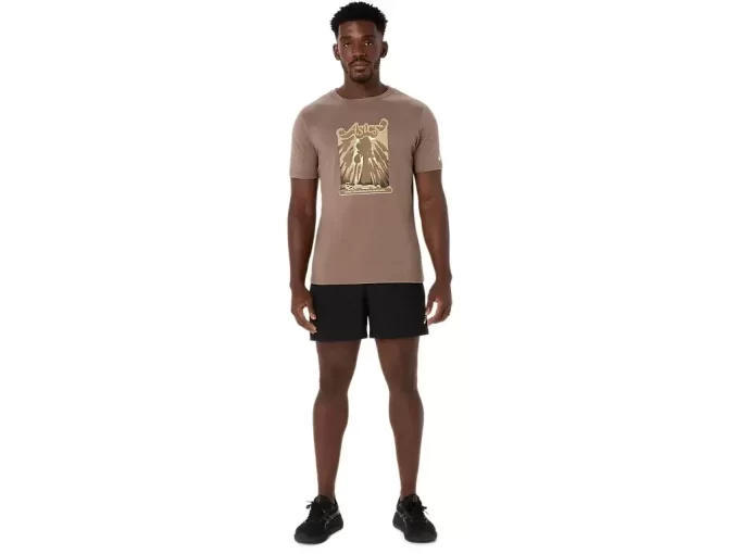 UNISEX ASICS WANDER SHORT SLEEVE TEE UNISEX ASICS WANDER SHORT SLEEVE TEE
