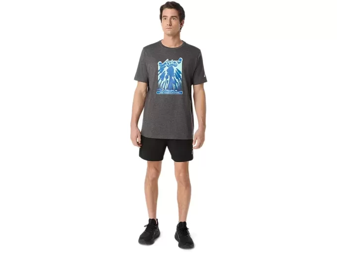 UNISEX ASICS WANDER SHORT SLEEVE TEE UNISEX ASICS WANDER SHORT SLEEVE TEE