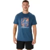 UNISEX ASICS WANDER SHORT SLEEVE TEE UNISEX ASICS WANDER SHORT SLEEVE TEE