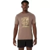 UNISEX ASICS WANDER SHORT SLEEVE TEE UNISEX ASICS WANDER SHORT SLEEVE TEE