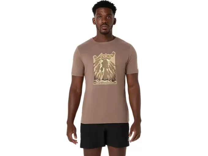 UNISEX ASICS WANDER SHORT SLEEVE TEE UNISEX ASICS WANDER SHORT SLEEVE TEE
