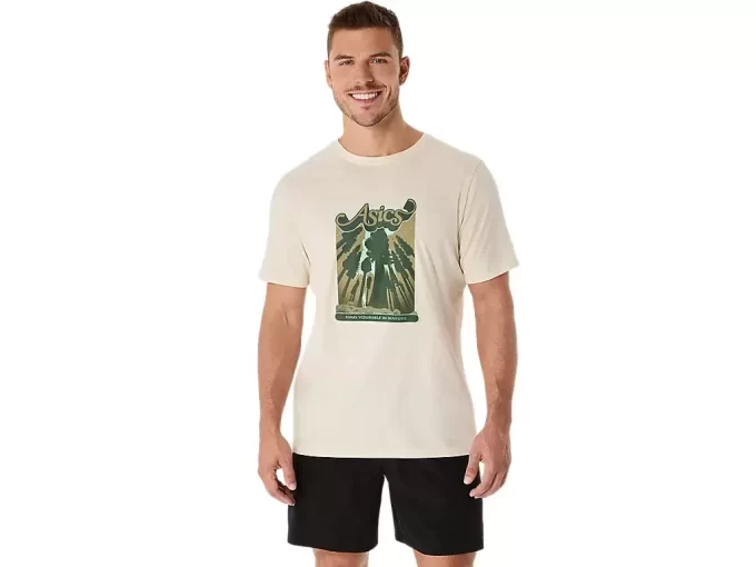 UNISEX ASICS WANDER SHORT SLEEVE TEE UNISEX ASICS WANDER SHORT SLEEVE TEE