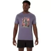 UNISEX ASICS WANDER SHORT SLEEVE TEE UNISEX ASICS WANDER SHORT SLEEVE TEE