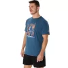 UNISEX ASICS WANDER SHORT SLEEVE TEE UNISEX ASICS WANDER SHORT SLEEVE TEE