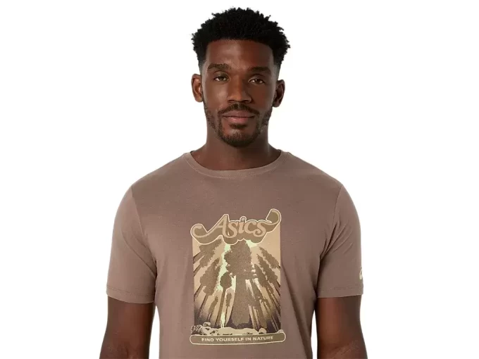 UNISEX ASICS WANDER SHORT SLEEVE TEE UNISEX ASICS WANDER SHORT SLEEVE TEE