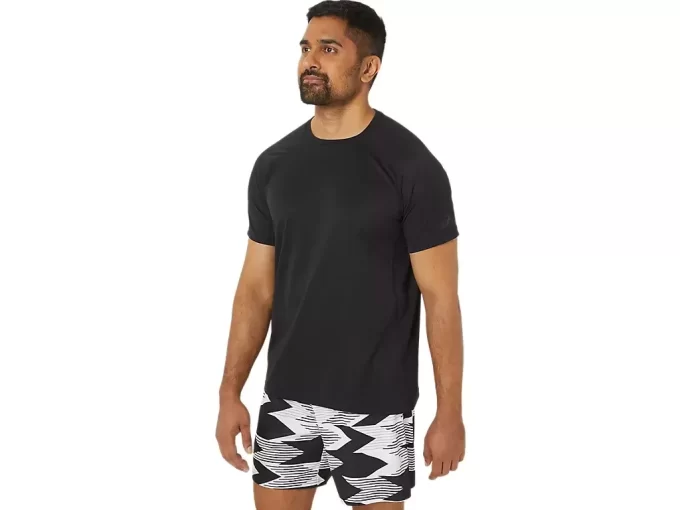 VENTED KNIT SHORT SLEEVE TOP VENTED KNIT SHORT SLEEVE TOP