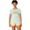 WOMEN’S ASICS BALANCED SHORT SLEEVE TEE WOMEN’S ASICS BALANCED SHORT SLEEVE TEE