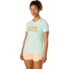 WOMEN’S ASICS BALANCED SHORT SLEEVE TEE WOMEN’S ASICS BALANCED SHORT SLEEVE TEE