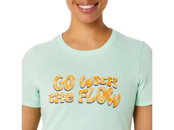 WOMEN’S ASICS BALANCED SHORT SLEEVE TEE WOMEN’S ASICS BALANCED SHORT SLEEVE TEE