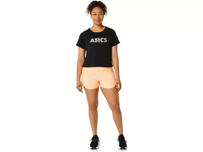 WOMEN’S ASICS DAISY CROP SHORT SLEEVE TOP WOMEN’S ASICS DAISY CROP SHORT SLEEVE TOP