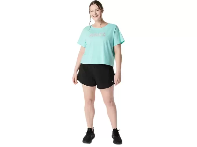 WOMEN’S ASICS DAISY CROP SHORT SLEEVE TOP WOMEN’S ASICS DAISY CROP SHORT SLEEVE TOP