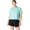 WOMEN’S ASICS DAISY CROP SHORT SLEEVE TOP WOMEN’S ASICS DAISY CROP SHORT SLEEVE TOP