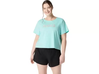 WOMEN’S ASICS DAISY CROP SHORT SLEEVE TOP
