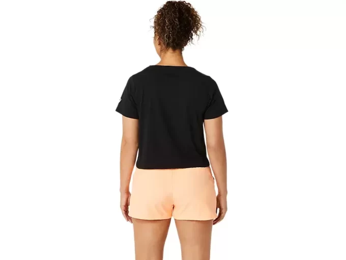 WOMEN’S ASICS DAISY CROP SHORT SLEEVE TOP WOMEN’S ASICS DAISY CROP SHORT SLEEVE TOP