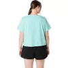 WOMEN’S ASICS DAISY CROP SHORT SLEEVE TOP WOMEN’S ASICS DAISY CROP SHORT SLEEVE TOP