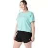 WOMEN’S ASICS DAISY CROP SHORT SLEEVE TOP WOMEN’S ASICS DAISY CROP SHORT SLEEVE TOP