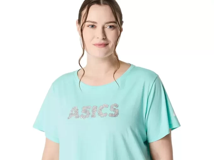 WOMEN’S ASICS DAISY CROP SHORT SLEEVE TOP WOMEN’S ASICS DAISY CROP SHORT SLEEVE TOP