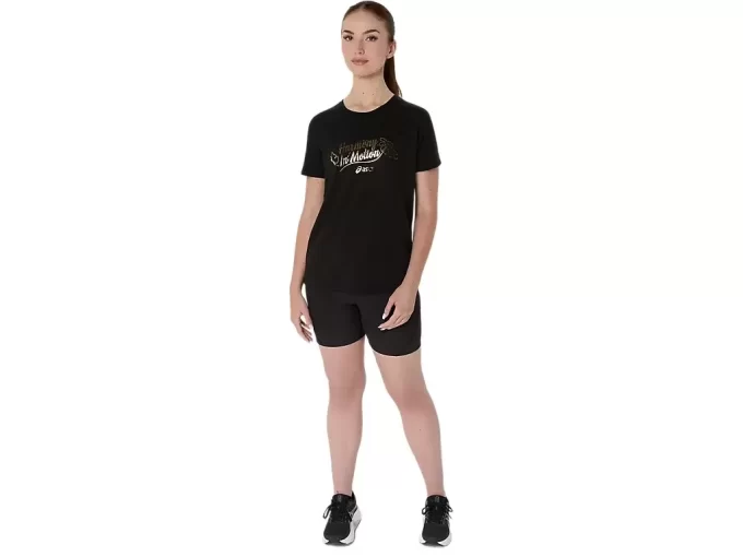 WOMEN’S ASICS FOIL SHORT SLEEVE TEE WOMEN’S ASICS FOIL SHORT SLEEVE TEE