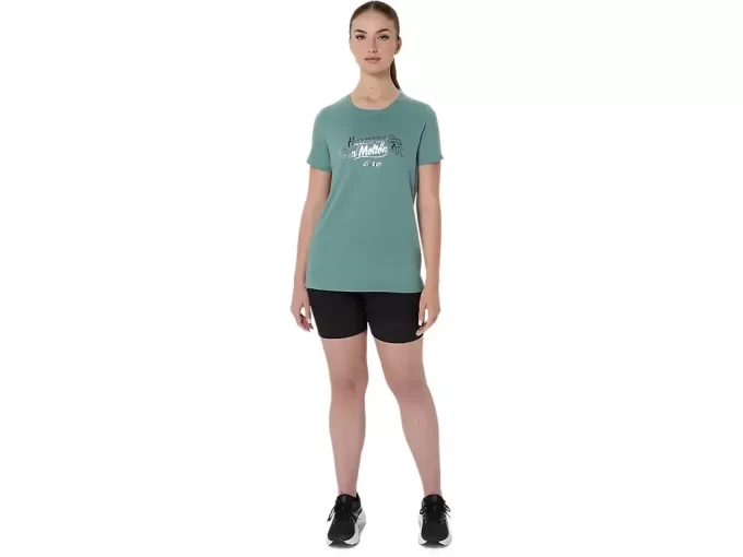 WOMEN’S ASICS FOIL SHORT SLEEVE TEE WOMEN’S ASICS FOIL SHORT SLEEVE TEE