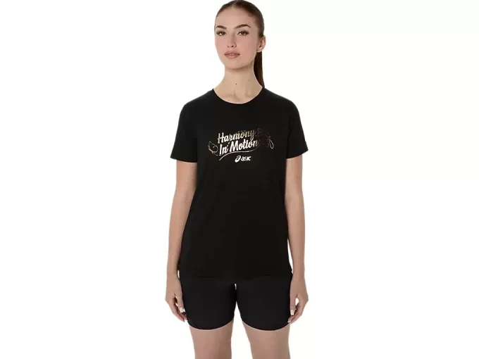 WOMEN’S ASICS FOIL SHORT SLEEVE TEE WOMEN’S ASICS FOIL SHORT SLEEVE TEE