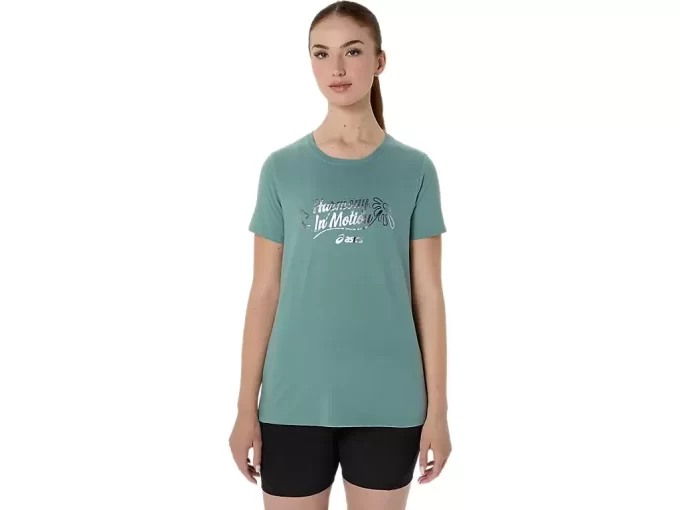 WOMEN’S ASICS FOIL SHORT SLEEVE TEE WOMEN’S ASICS FOIL SHORT SLEEVE TEE