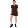 WOMEN’S ASICS NATURE V-NECK SHORT SLEEVE TEE WOMEN’S ASICS NATURE V-NECK SHORT SLEEVE TEE
