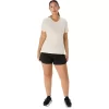 WOMEN’S ASICS NATURE V-NECK SHORT SLEEVE TEE WOMEN’S ASICS NATURE V-NECK SHORT SLEEVE TEE