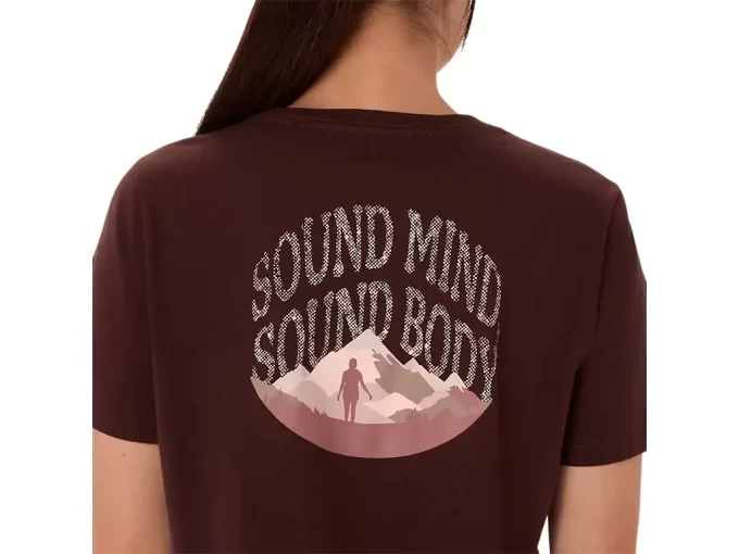 WOMEN’S ASICS NATURE V-NECK SHORT SLEEVE TEE WOMEN’S ASICS NATURE V-NECK SHORT SLEEVE TEE