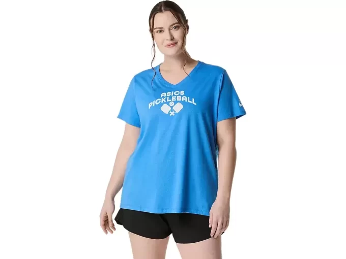WOMEN’S ASICS PICKLEBALL SHORT SLEEVE TEE WOMEN’S ASICS PICKLEBALL SHORT SLEEVE TEE