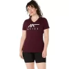 WOMEN’S ASICS STRIPES V-NECK WOMEN’S ASICS STRIPES V-NECK