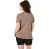 WOMEN’S ASICS STRIPES V-NECK WOMEN’S ASICS STRIPES V-NECK