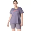 WOMEN’S ASICS STRIPES V-NECK WOMEN’S ASICS STRIPES V-NECK