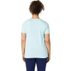 WOMEN’S ASICS STRIPES V-NECK WOMEN’S ASICS STRIPES V-NECK
