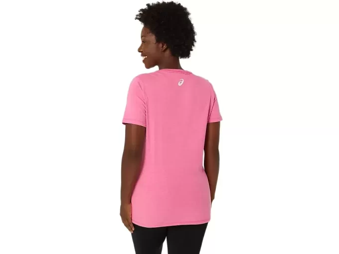 WOMEN’S ASICS STRIPES V-NECK WOMEN’S ASICS STRIPES V-NECK