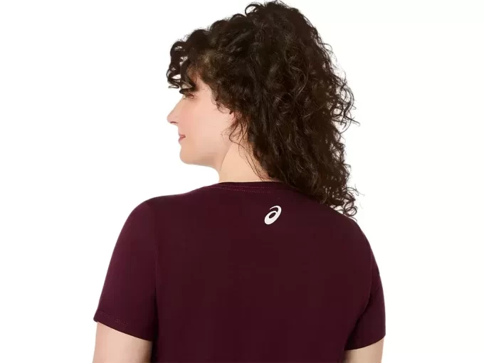 WOMEN’S ASICS STRIPES V-NECK WOMEN’S ASICS STRIPES V-NECK