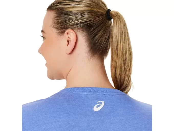 WOMEN’S ASICS STRIPES V-NECK WOMEN’S ASICS STRIPES V-NECK