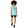 WOMEN’S ASICS SUN IN THE SKY SLOGAN MUSCLE TEE WOMEN’S ASICS SUN IN THE SKY SLOGAN MUSCLE TEE
