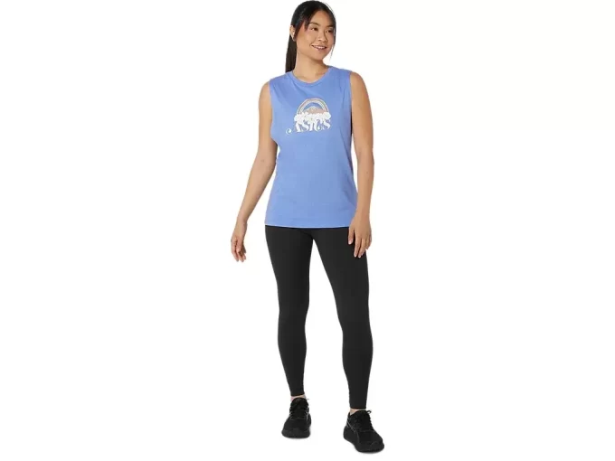 WOMEN’S ASICS YOUR ADVENTURE MUSCLE TEE WOMEN’S ASICS YOUR ADVENTURE MUSCLE TEE