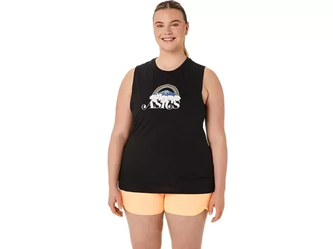 WOMEN’S ASICS YOUR ADVENTURE MUSCLE TEE WOMEN’S ASICS YOUR ADVENTURE MUSCLE TEE