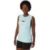 WOMEN’S ASICS YOUR ADVENTURE MUSCLE TEE WOMEN’S ASICS YOUR ADVENTURE MUSCLE TEE